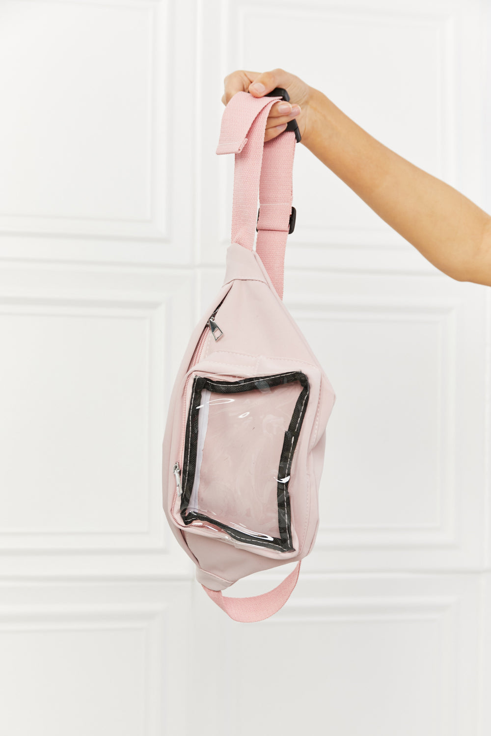 Chic Fame Doing Me Pink Waist Bag | Style On The Go