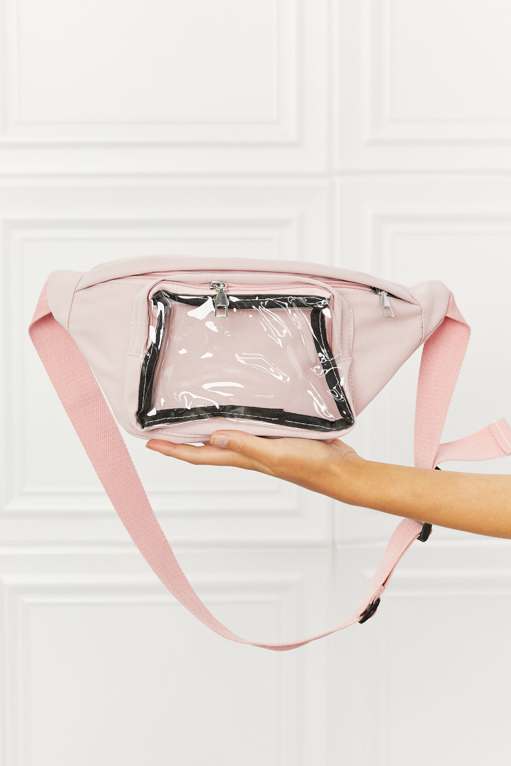 Chic Fame Doing Me Pink Waist Bag | Style On The Go