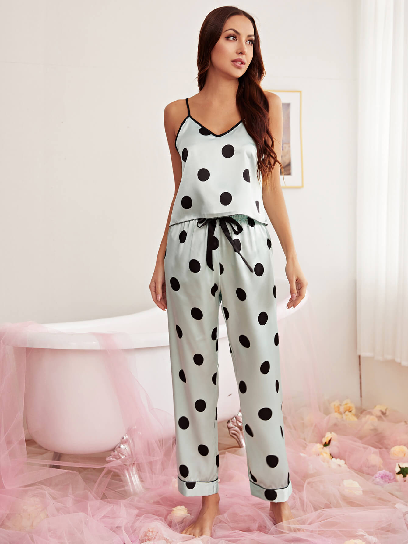 Polka Dot Perfection: Your New Favorite Pajama Set